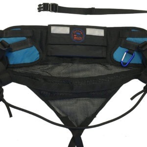 Zero Dc Cinturon Canicross Speedy, talla S - petroleo