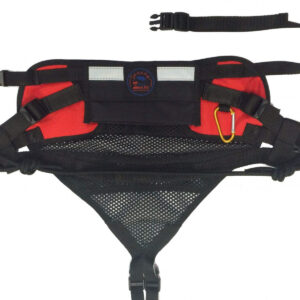 Zero Dc Cinturon Canicross Speedy, talla S - rojo