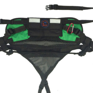 Zero Dc Cinturon Canicross Speedy, talla S - verde