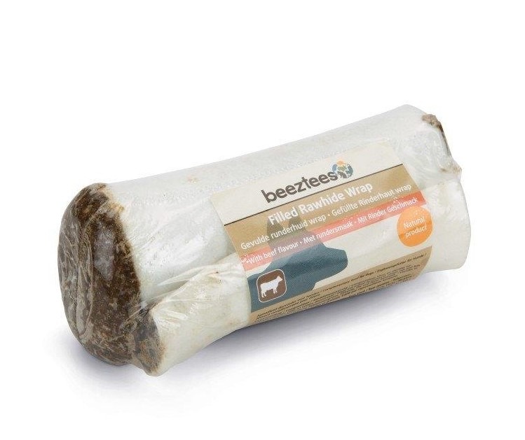 Snack Hueso Relleno Sabor Ternera | Duradero | Perros Exigentes