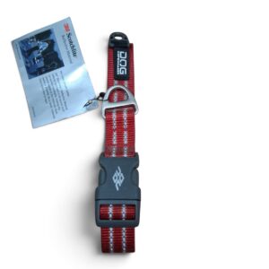 Dog copenhagen collar Urban style S Rojo 26-36 cm / 20 mm ancho