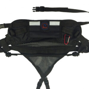 Zero Dc Cinturon Canicross Speedy, talla S - negro